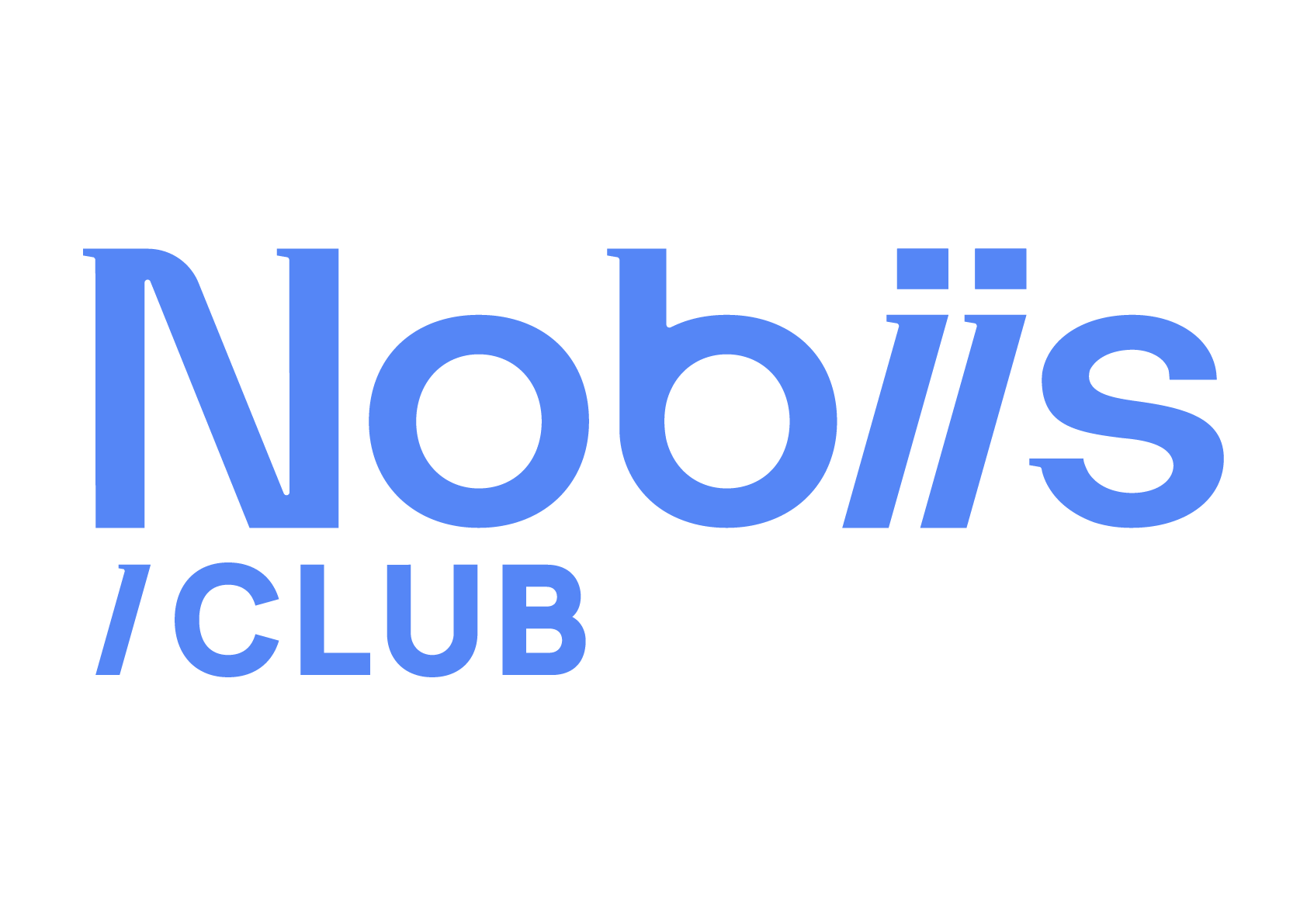 Logo Nobiis Club Bleu Majorelle